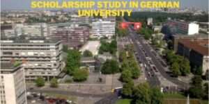 Scholarship study in german university