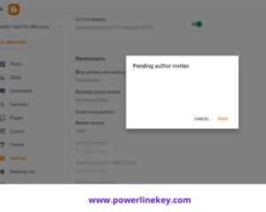 blogger access control step3