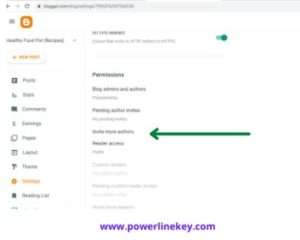 blogger access control step2