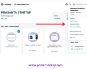 go daddy user access control step1