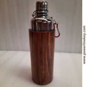 Bamboo copper made water bottle