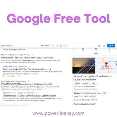 get help from google my business free tool