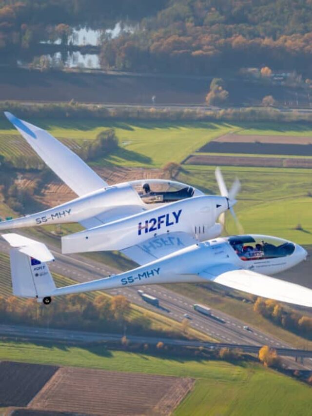 New Technology Air plane Innovation with Liquid Hydrogen Powered by Germany