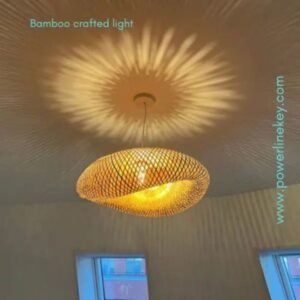 Bamboo Hand Crafted design light2 | B2B- Export- Wholesale