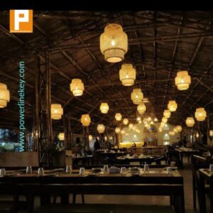 Bamboo Hand Crafted Design Light 3 | B2B-Wholasale-Export