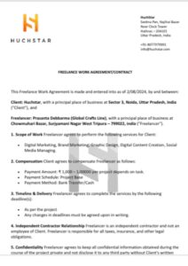 huchstar contract Brand Manufacturing | Marketing | B2B Deals About Us