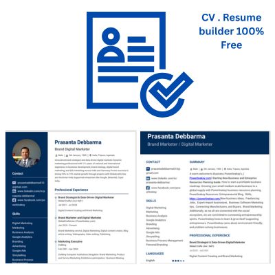 Free Resume builder- Free download for jobseekers and professionals by powerlinekey